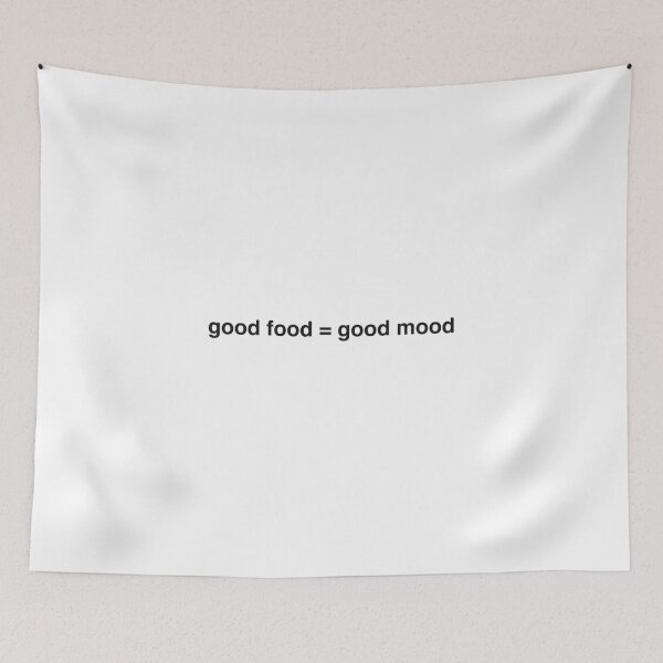 Item preview, good food = good mood designed and sold by goal-getter.