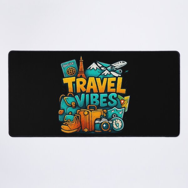 Item preview, Vibraciones de viaje: Diseño de viajes de dibujos animados designed and sold by HT-Creative.