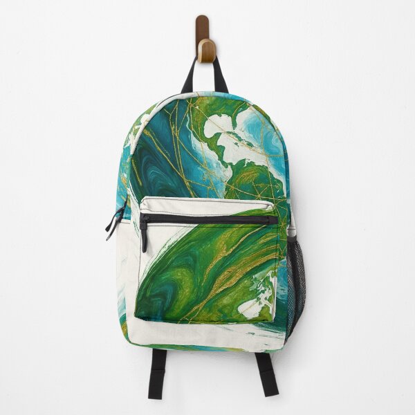 Item preview, Emerald & Aqua Earth – Global Flow by Kaon designed and sold by Zenlines by Ralf Gradl.