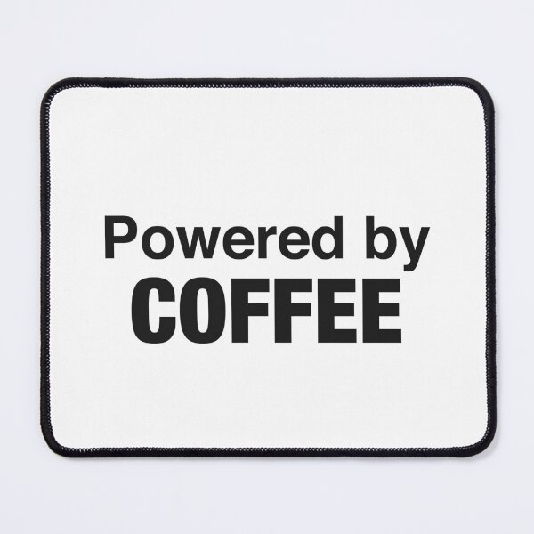 Item preview, Powered by COFFEE designed and sold by goal-getter.