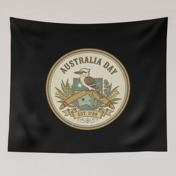 Item preview, VINTAGE AUSTRALIA DAY MEMORABILIA designed and sold by justyna-s28.