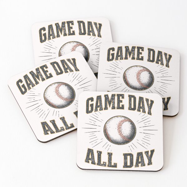 Item preview, Game Day All Day Baseball T-Shirt – Sporty Baseball Graphic Design T-Shirt designed and sold by FestivityFinds.