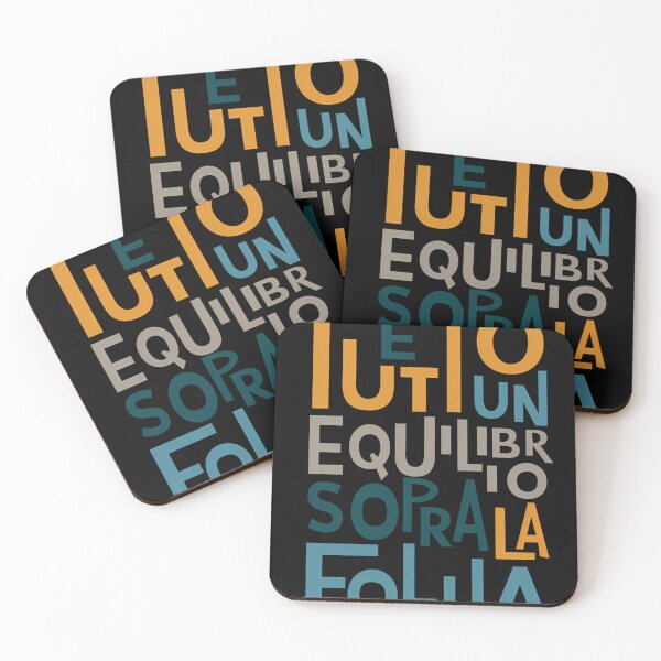 Item preview,  Vasco Rossi Lyric Wall Art - Tutto Un Equilibrio Sopra La Follia designed and sold by MelaniCampbell.