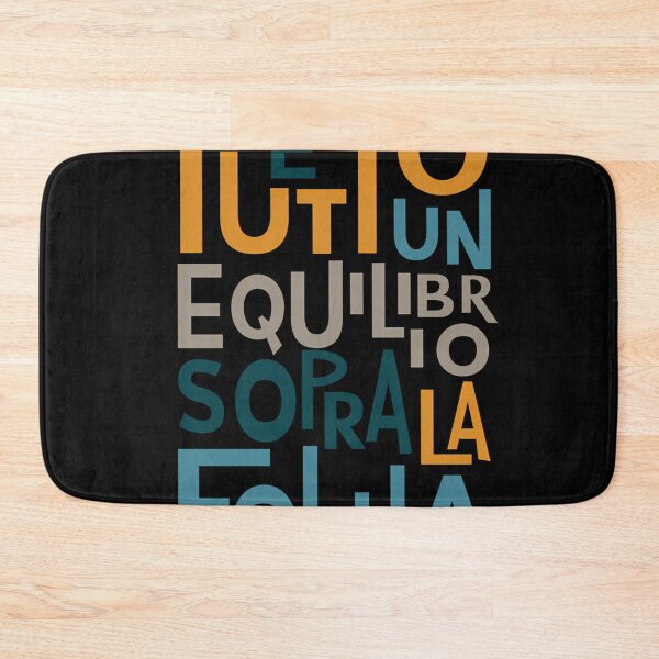 Item preview,  Vasco Rossi Lyric Wall Art - Tutto Un Equilibrio Sopra La Follia designed and sold by MelaniCampbell.