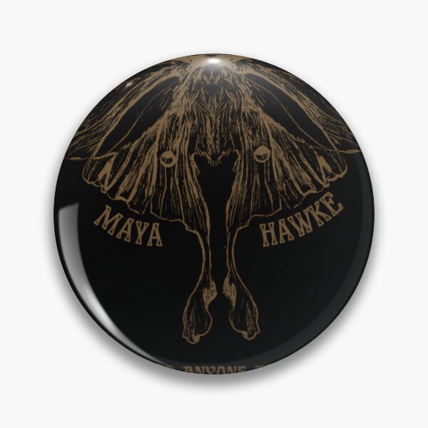 Artikelvorschau, Maya Hawke's Luna Moth Lyrics Art entworfen und verkauft von MelaniCampbell.