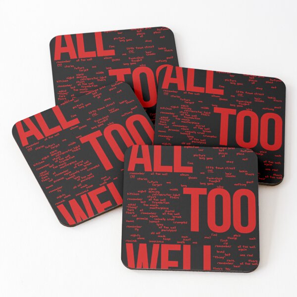 Item preview,  All Too Well (All Lyrics) In White designed and sold by MelaniCampbell.