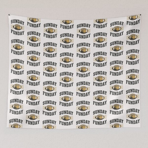Item preview, Sunday Funday Football T-shirt – Fun Football Sunday Graphic Design designed and sold by FestivityFinds.