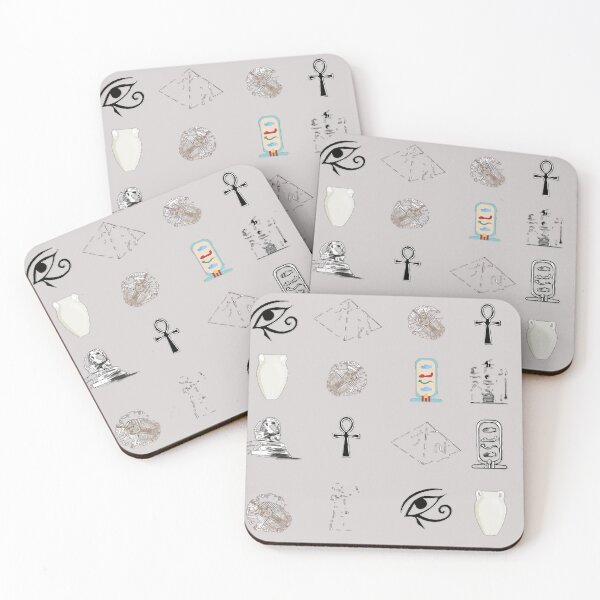 Item preview, Egypt's Ancient Symbols-Pattern designed and sold by Soft Strength Studio.