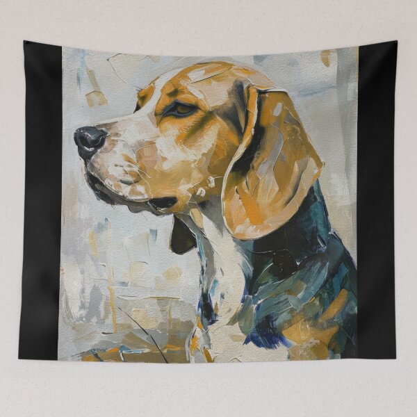 Item preview, Beagle Dog Portrait designed and sold by caracatita75.