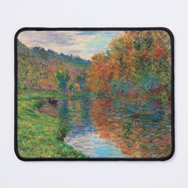 Item preview, The Arm of the Seine at Jeufosse in the Autumn designed and sold by tomorrowsart.