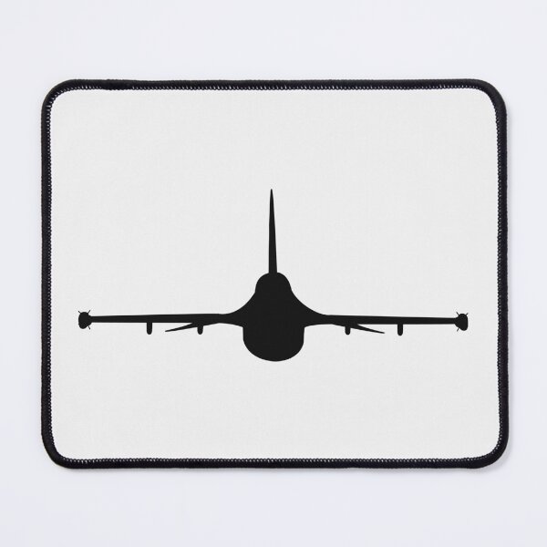 Item preview, Aircraft - F-16 - Front - Silhouette wo Txt X 300 designed and sold by Military Insignia Products.