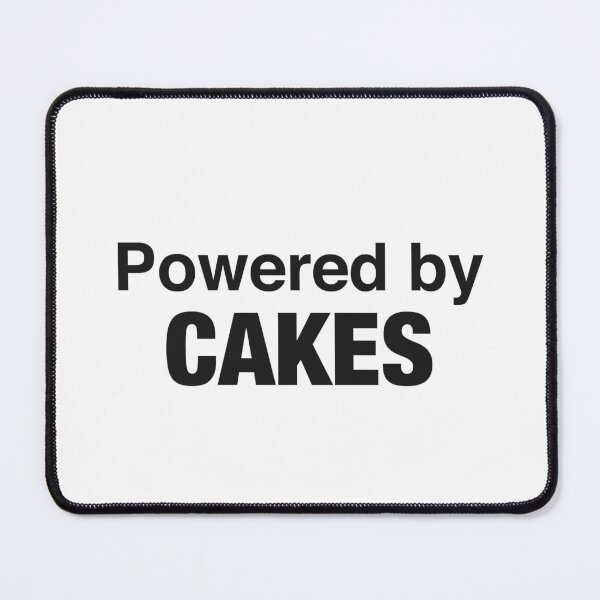 Item preview, Powered by CAKES designed and sold by goal-getter.