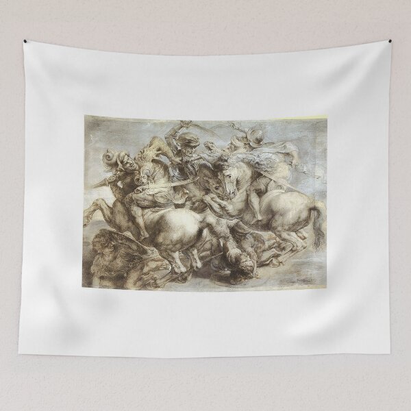 Item preview, The Battle of Anghiari – Leonardo da Vinci (c. 1503–1506) designed and sold by Art Outlaws.