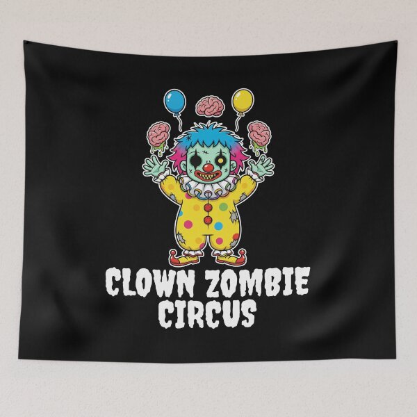 Item preview, CLOWN ZOMBIE CIRCUS - ZOMBIE HALLOWEEN designed and sold by KEF Custom.