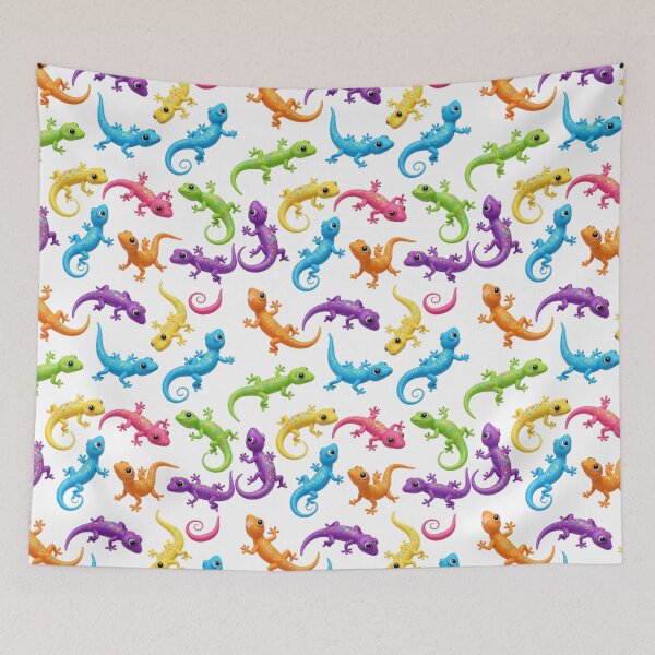 Item preview, PATTERN OF GECKOS designed and sold by likbatonboot.