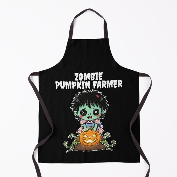 Item preview, ZOMBIE PUMPKIN FARMER - ZOMBIE HALLOWEEN designed and sold by KEF Custom.