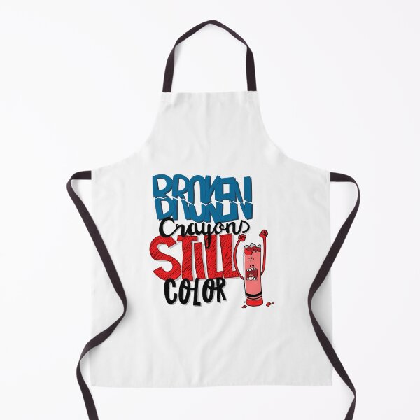 Item preview, Broken crayons still color lettering-background-with-crayon designed and sold by tshirtsdesign9.