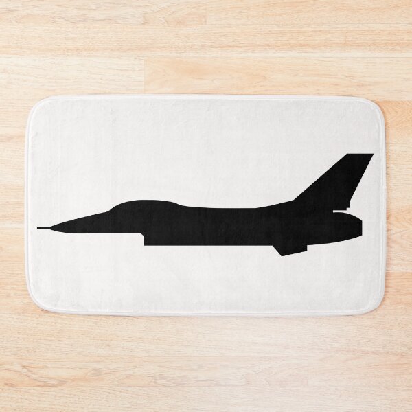 Item preview, Aircraft - F-16 - Side - Black - wo Txt X 300 designed and sold by Military Insignia Products.
