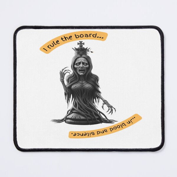 Item preview, Haunted Chess Queen – “I Rule the Board” Gothic Design designed and sold by PawnShiftGoods.