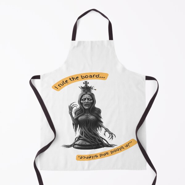 Item preview, Haunted Chess Queen – “I Rule the Board” Gothic Design designed and sold by PawnShiftGoods.