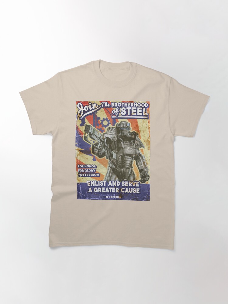 Alternate view of Brotherhood Propaganda Poster Classic T-Shirt