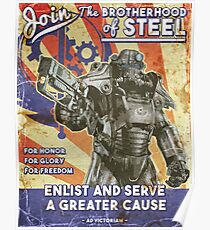 Brotherhood Propaganda Poster Poster