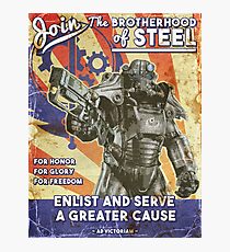 Brotherhood Propaganda Poster Photographic Print