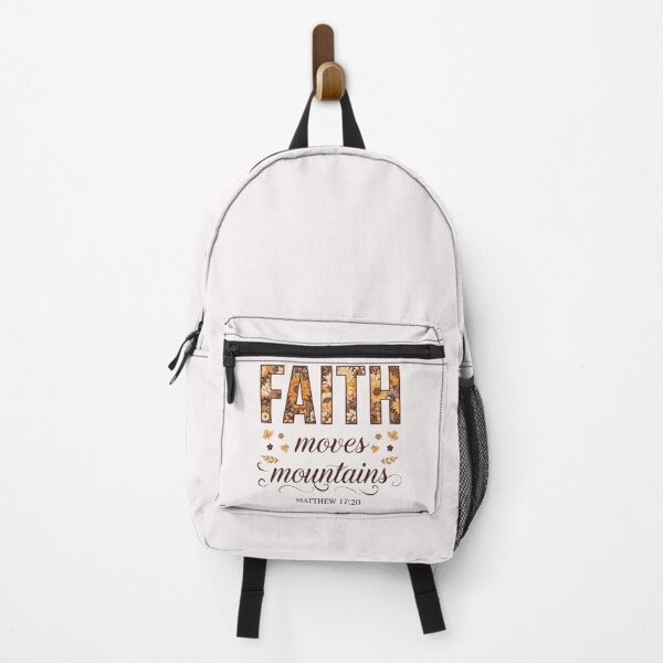 Item preview, Faith Moves Mountains Matthew 17:20 Bible Verse T-Shirt designed and sold by FestivityFinds.