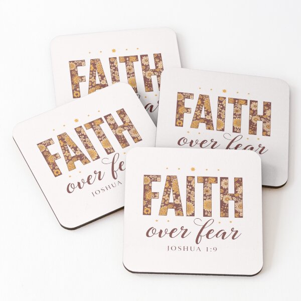 Item preview, Faith Over Fear Joshua 1:9 Spiritual Strength T-Shirt designed and sold by FestivityFinds.