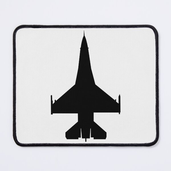 Item preview, Aircraft - F-16 -Top - Black wo Txt X 300 designed and sold by Military Insignia Products.
