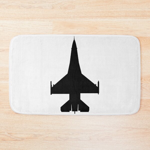 Item preview, Aircraft - F-16 -Top - Black wo Txt X 300 designed and sold by Military Insignia Products.