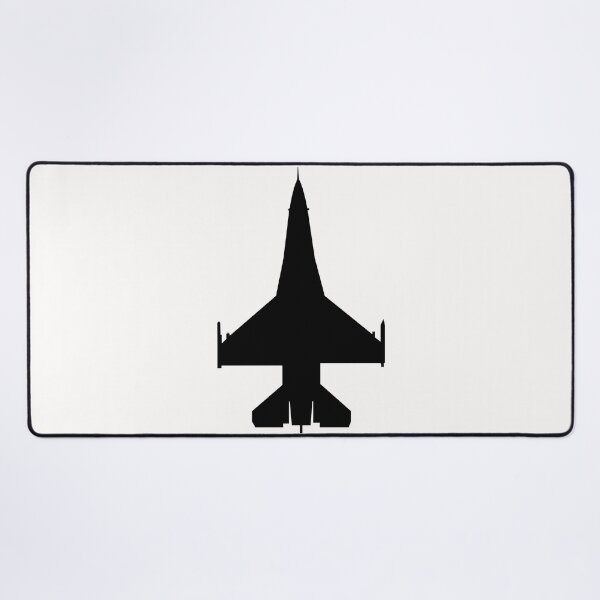 Item preview, Aircraft - F-16 -Top - Black wo Txt X 300 designed and sold by Military Insignia Products.