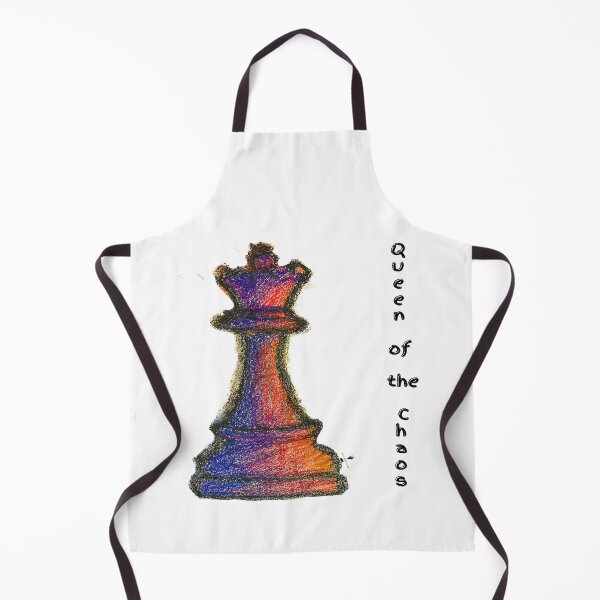 Item preview, Queen of the Chaos – Colorful Chess Artwork designed and sold by PawnShiftGoods.