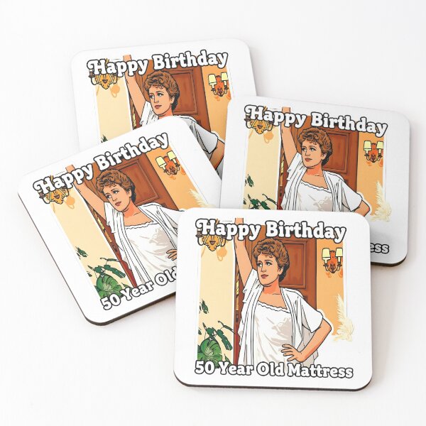 Item preview, Golden Girls Quotes - Blanche Devereaux - Happy Birthday 50 Year Old Mattress! designed and sold by TirConnaill.