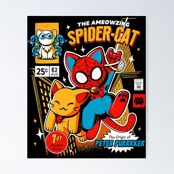 Item preview, The Ameozing Spider Cat  - Spider Cat  - Spider Cat designed and sold by Tamikalenn.