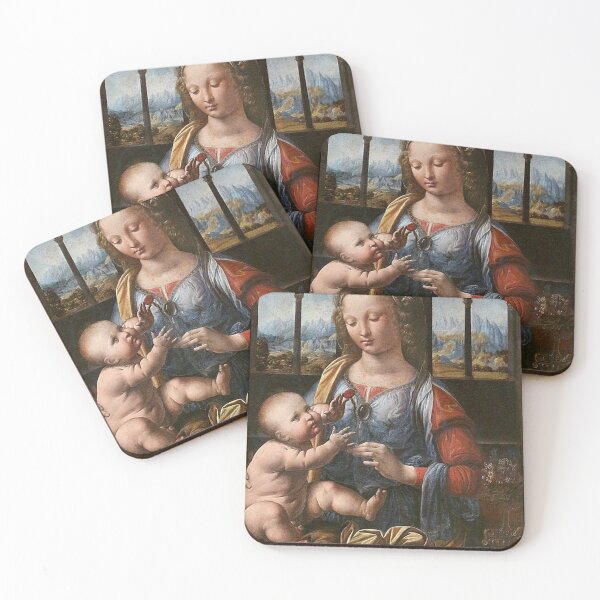 Item preview, The Madonna with the Carnation – Leonardo da Vinci (c. 1478–1480) designed and sold by Art Outlaws.