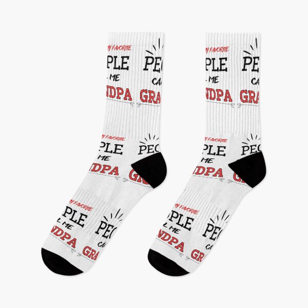 Item preview, My Favorite People Call Me Grandpa | Gift From Grandson or Granddaughter designed and sold by Lunaria Arts.