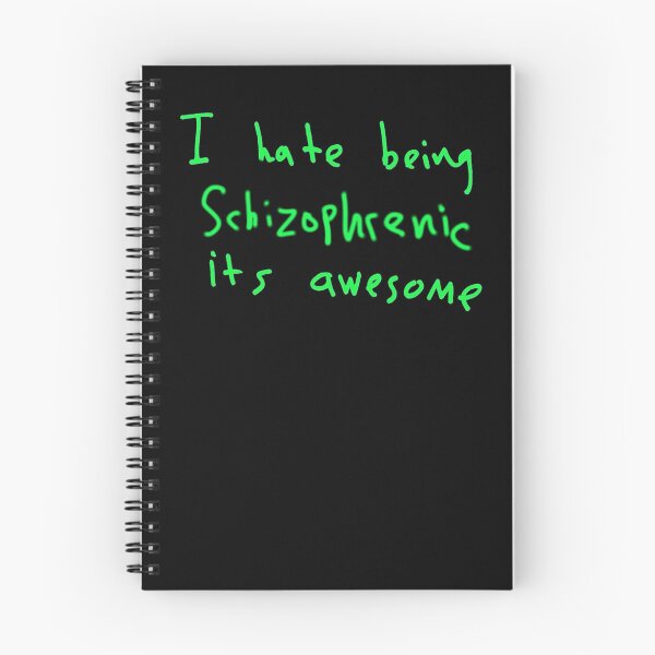 Item preview, i hate being schizophrenic its awesome designed and sold by saaad-pap.