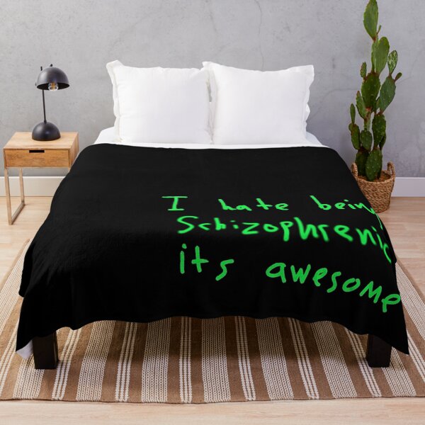 Item preview, i hate being schizophrenic its awesome designed and sold by saaad-pap.