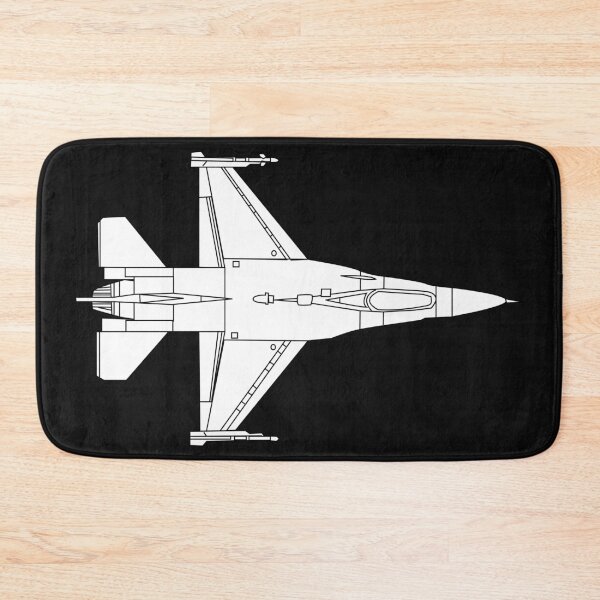 Item preview, Aircraft - F-16 -Top - LA - WO Txt X 300 designed and sold by Military Insignia Products.