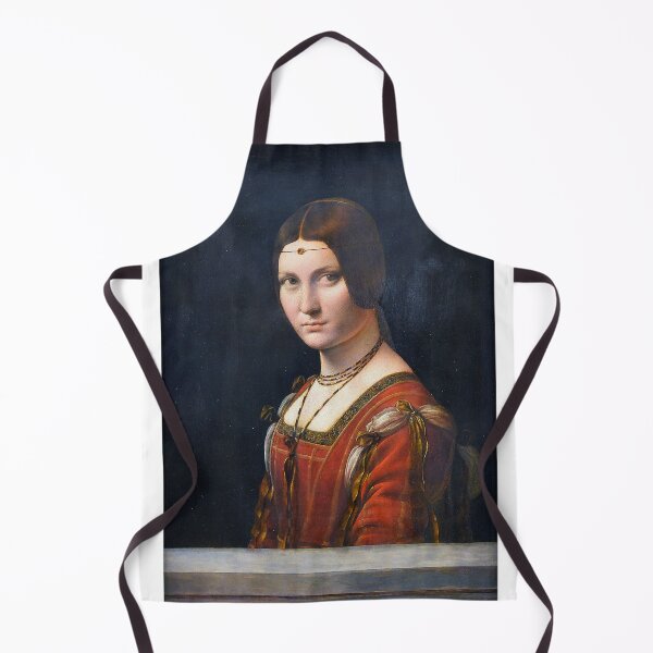 Artikelvorschau, La Belle Ferronnière – Leonardo da Vinci (ca. 1490–1496) entworfen und verkauft von Art Outlaws.