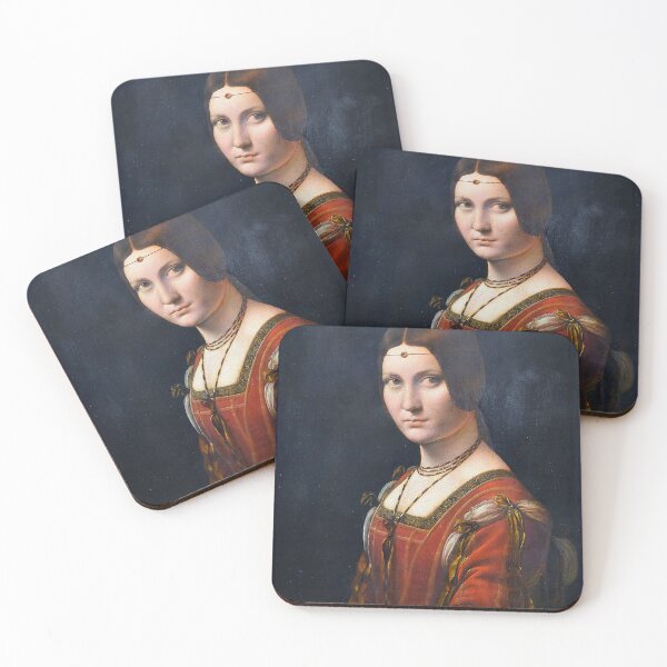 Item preview, La Belle Ferronnière – Leonardo da Vinci (c. 1490–1496) designed and sold by Art Outlaws.