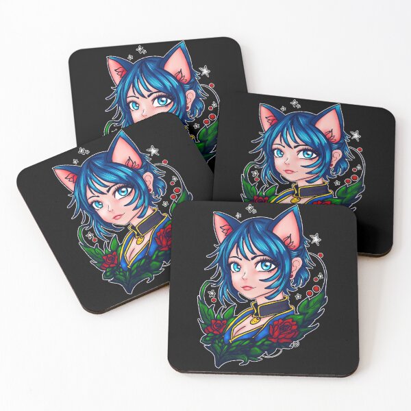 Item preview, Floral Feline Fantasy  designed and sold by LARiozzi.