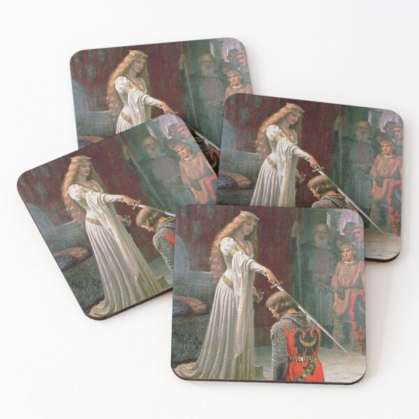 Item preview, The Accolade - Edmund Blair Leighton designed and sold by forgottenbeauty.