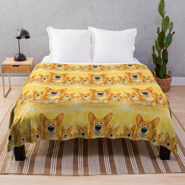 Item preview, Cute Corgis ' THe CoRGiS ' BY SHiRLeY MacARTHuR designed and sold by Shirley MacArthur Art.