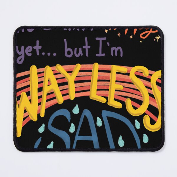 Item preview, Ajr Way Less Sad Lyrics designed and sold by CorinQuina.
