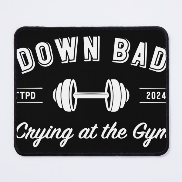 Item preview, Down Bad Crying At The Gym  Ttpd  designed and sold by CorinQuina.
