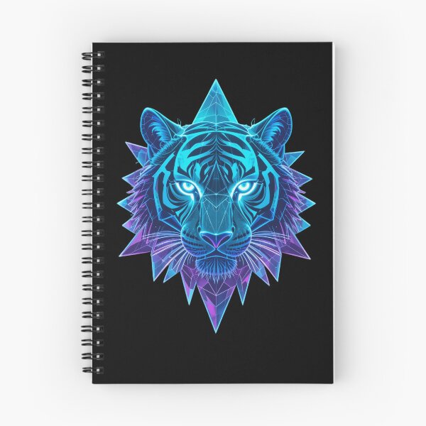 Item preview, Neon Futuristic Tiger designed and sold by RandomPrints.