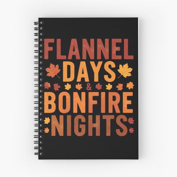Item preview, Flannel Days and Bonfire Nights T-shirt – Cozy Fall Season Design designed and sold by FestivityFinds.
