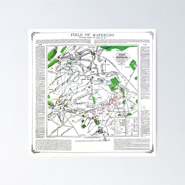 Item preview, Waterloo, The Battlefield designed and sold by JonDelorme.